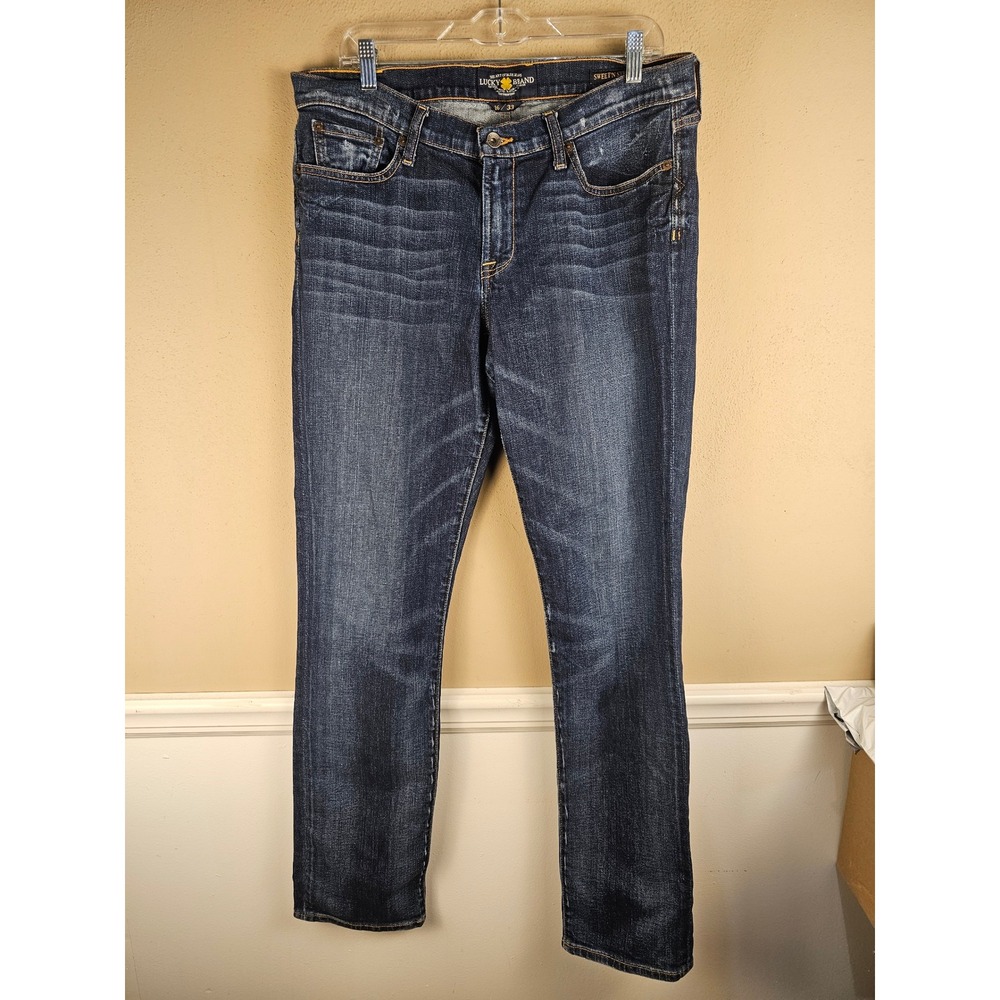 Lucky Brand Womens Sweet N Straight Jeans 16 33